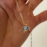 Alphabet Charm Necklace