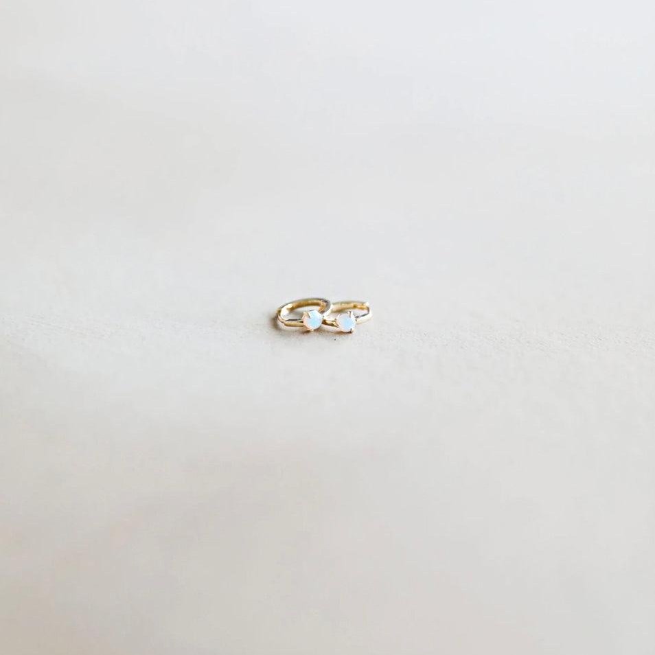 Sardinia Opal Hoop - Boisdoree