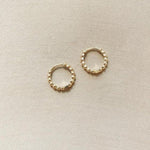 Prosecco Beaded Hoop - Boisdoree