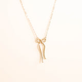 Bow Necklace