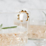 Gold earrings Hearth Cuff - Boisdoree