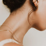 Gold earrings Hearth Cuff - Boisdoree