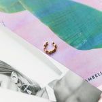 Gold earrings Hearth Cuff - Boisdoree