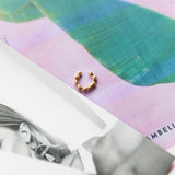 Gold earrings Hearth Cuff - Boisdoree