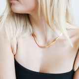 Herringbone Snake Chain - Boisdoree