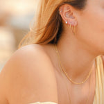 Prosecco Beaded Hoop - Boisdoree